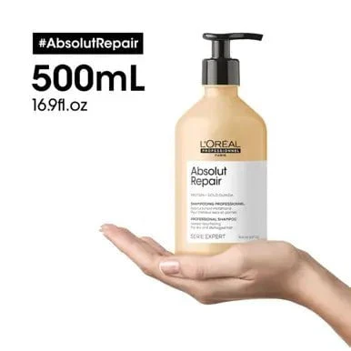 L'Oreal Professionnel Serie Expert Absolut Repair Shampoo 500ml - Image 3