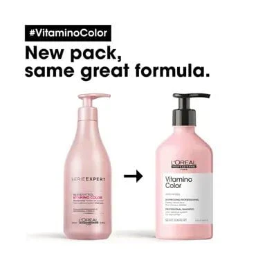 L'Oreal Professionnel Serie Expert Vitamino Color Shampoo 500ml - Image 2