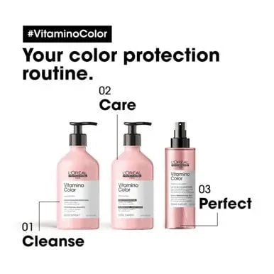 L'Oreal Professionnel Serie Expert Vitamino Color Shampoo 500ml - Image 3