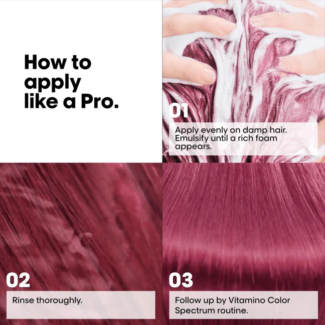 L'Oreal Professionnel Serie Expert Vitamino Color Spectrum Shampoo 300ml - Image 4