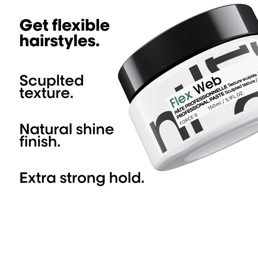 L'Oreal Professionnel Tecni.ART Web Hair Sculpting Paste 150ml - Image 2