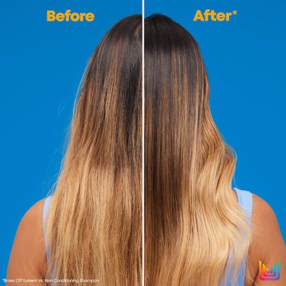 Matrix Brass Off Blue Toning Shampoo 1L - Image 3
