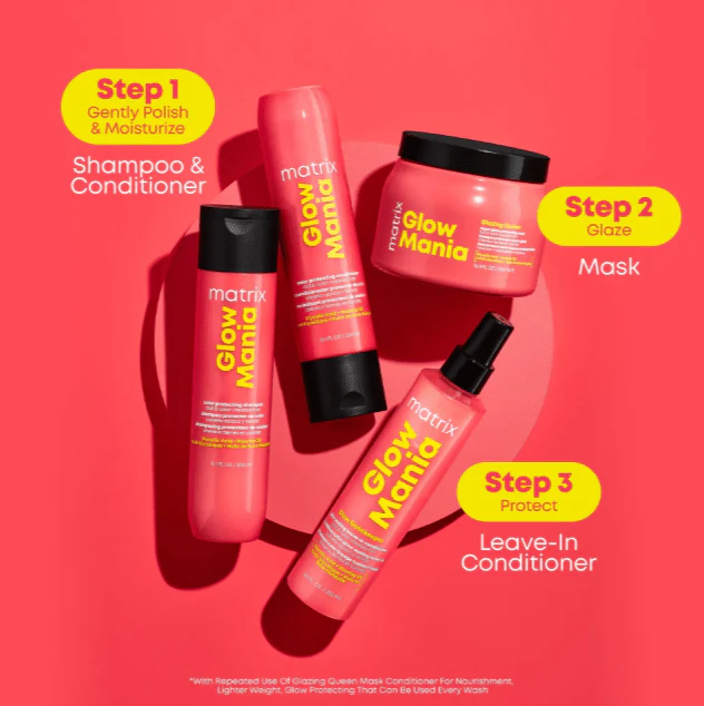 Matrix Glow Mania Glow Gatekeeper Leave-In Conditioner 250ml - Image 7