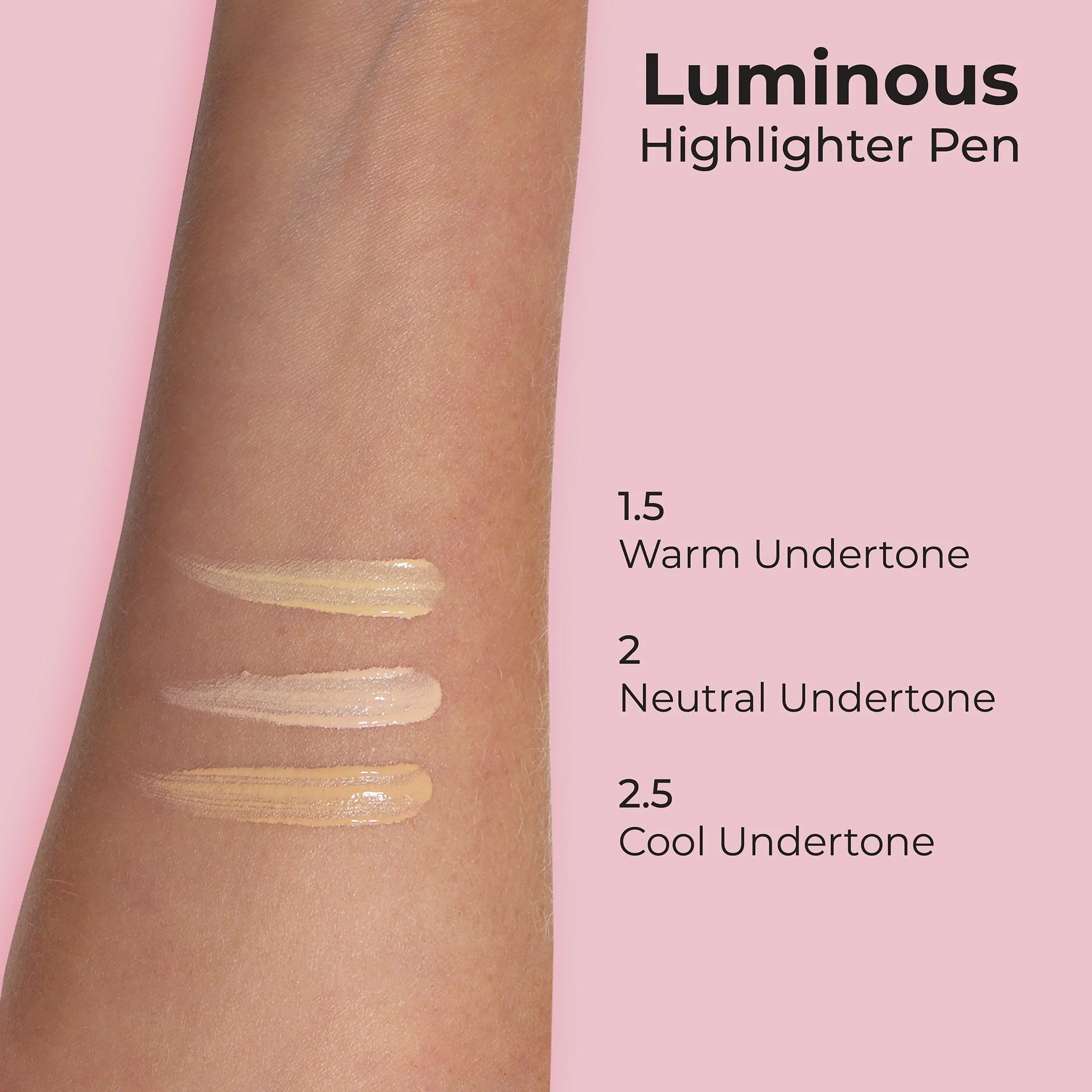MCoBeauty Luminous Highlighter Pen 2.5ml (Various Shades) - Image 5