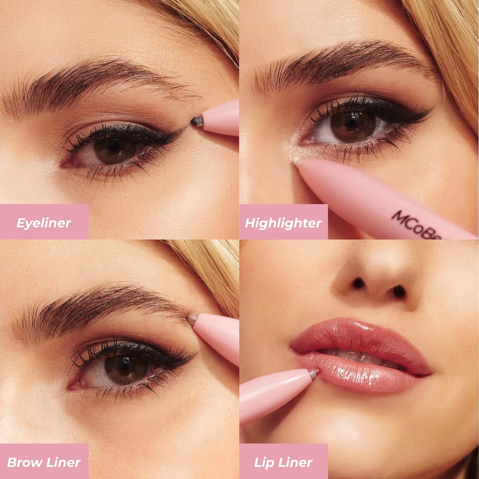 MCoBeauty Super Pen 4-in-1 Liner 4x 0.1g - Image 2
