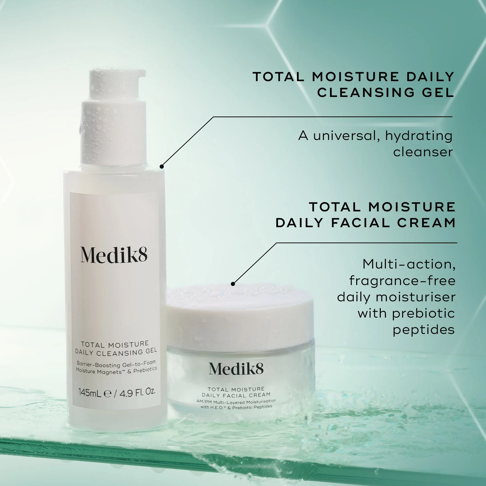 Medik8 Total Moisture Daily Cleansing Gel 145ml - Image 7