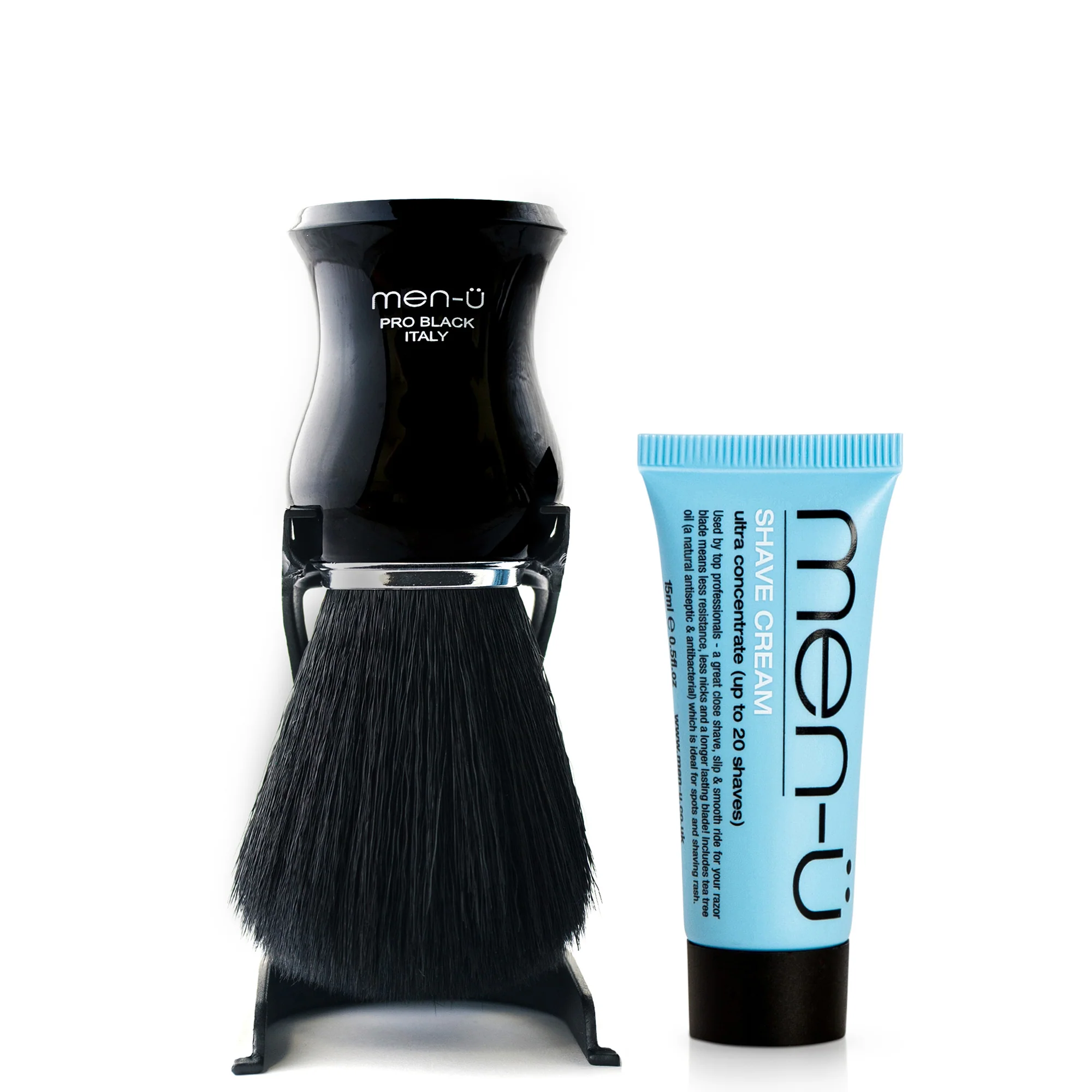 men-ü Pro Black Shaving Brush - Image 2