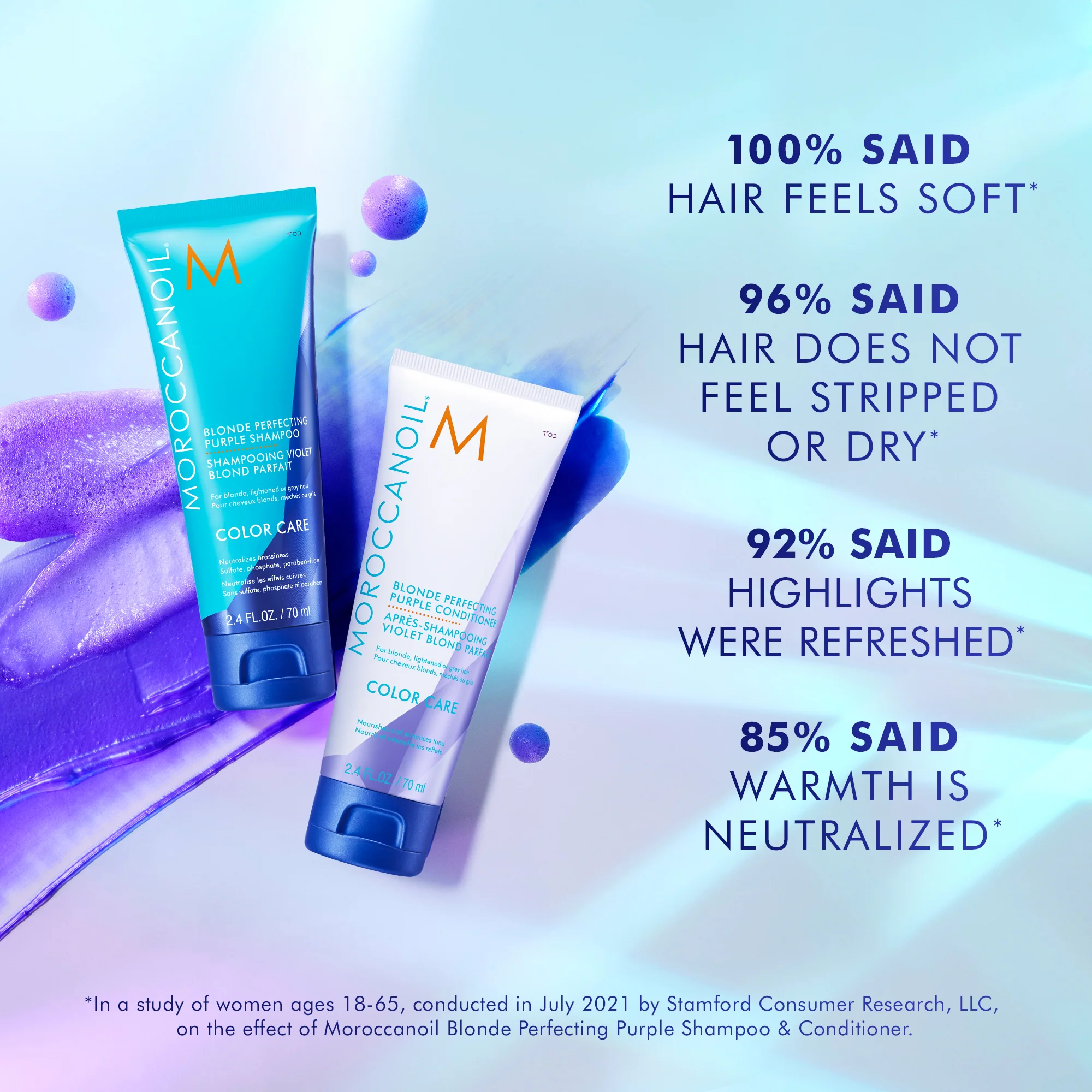 Moroccanoil Blonde Perfecting Purple Conditioner 200ml - Image 4