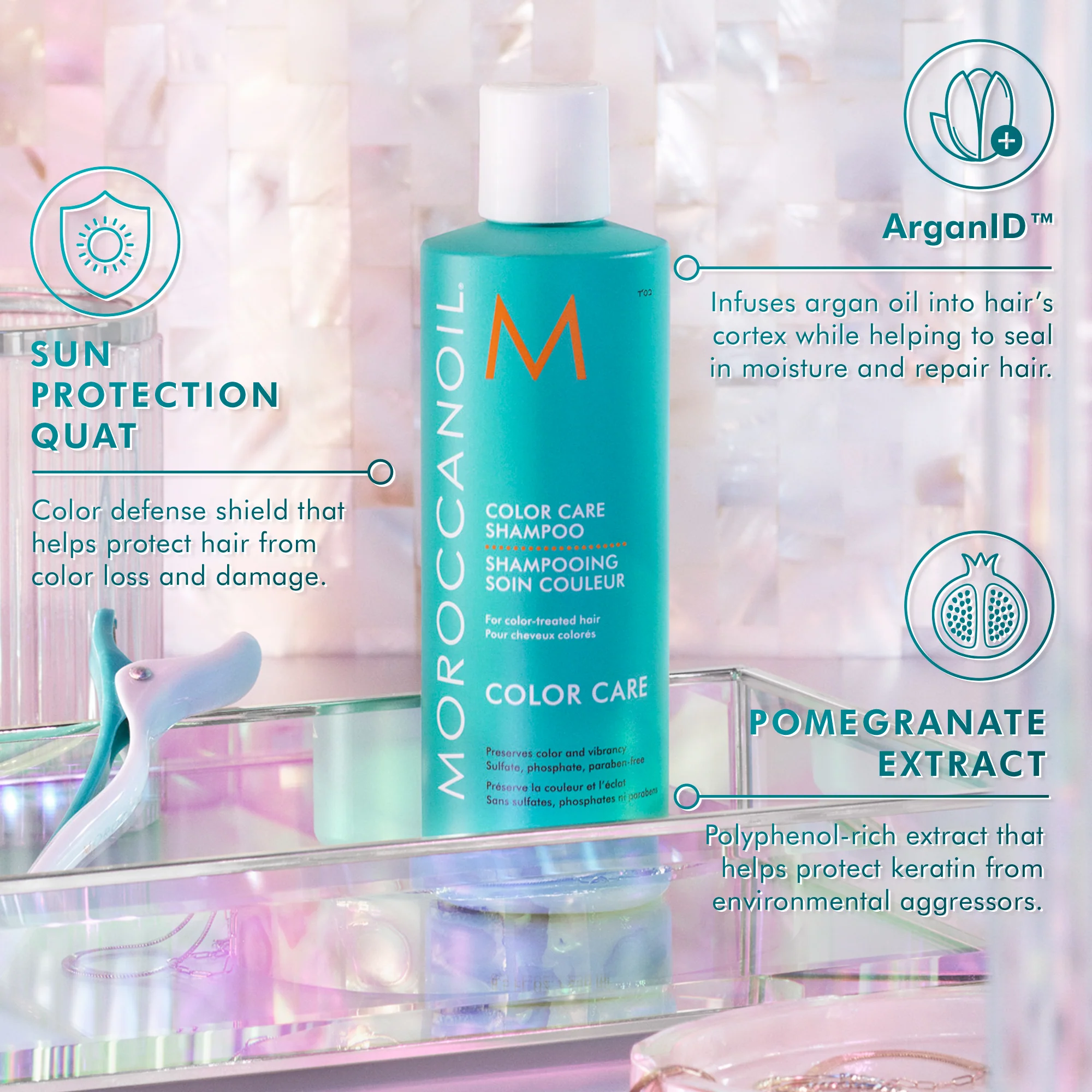 Moroccanoil Color Care Shampoo 250ml - Image 3