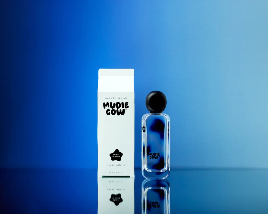 Mudie Cow Chaos to Calm Blue 100ml - Image 3