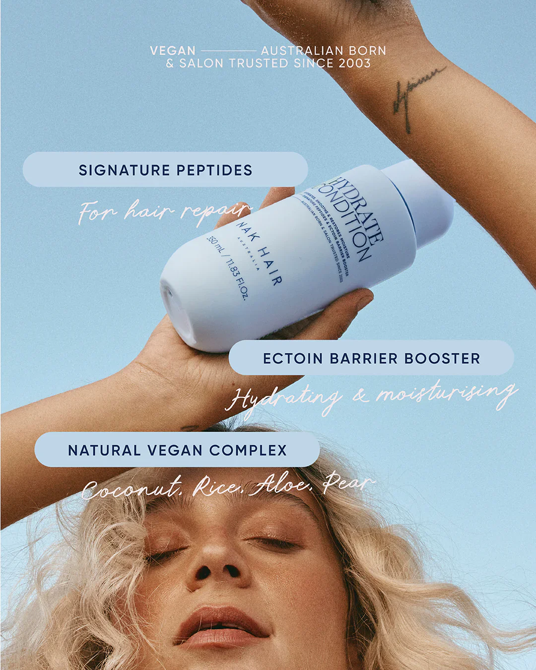 NAK Signature Hydrate Conditioner 350ml - Image 8