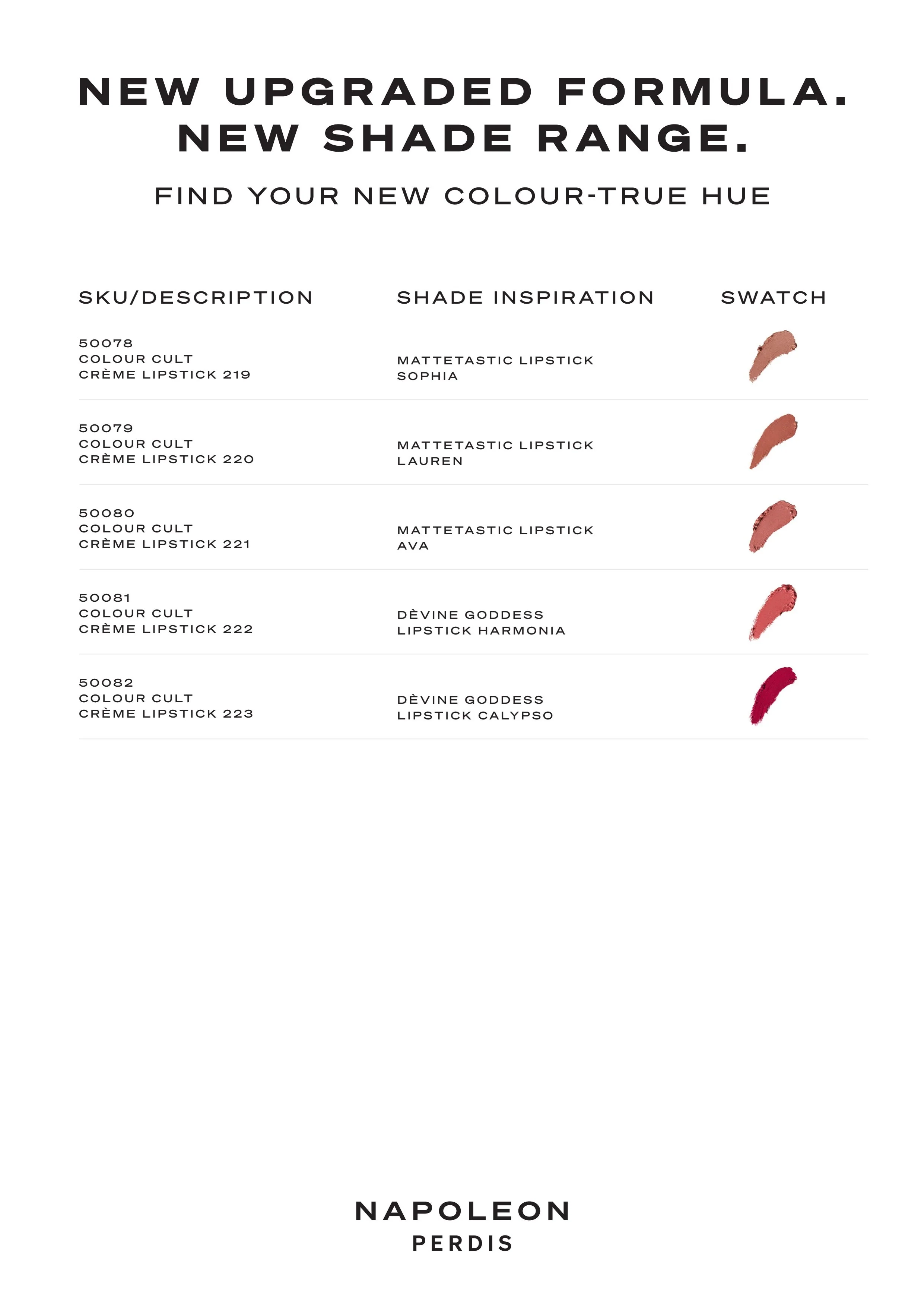 Napoleon Perdis Colour Cult Creme Lipstick 2g - Image 3