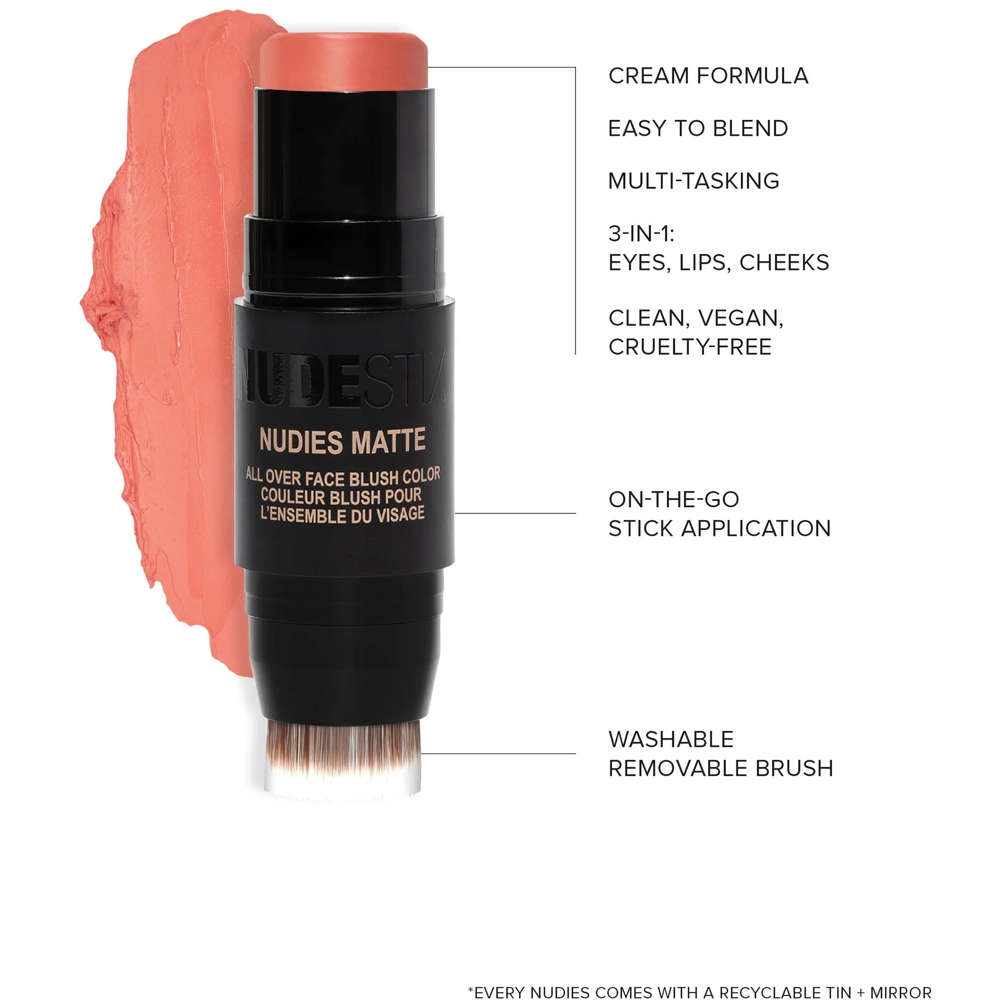 NUDESTIX Nudies Matte All Over Face Blush Colour 7g (Various Shades) - Image 20
