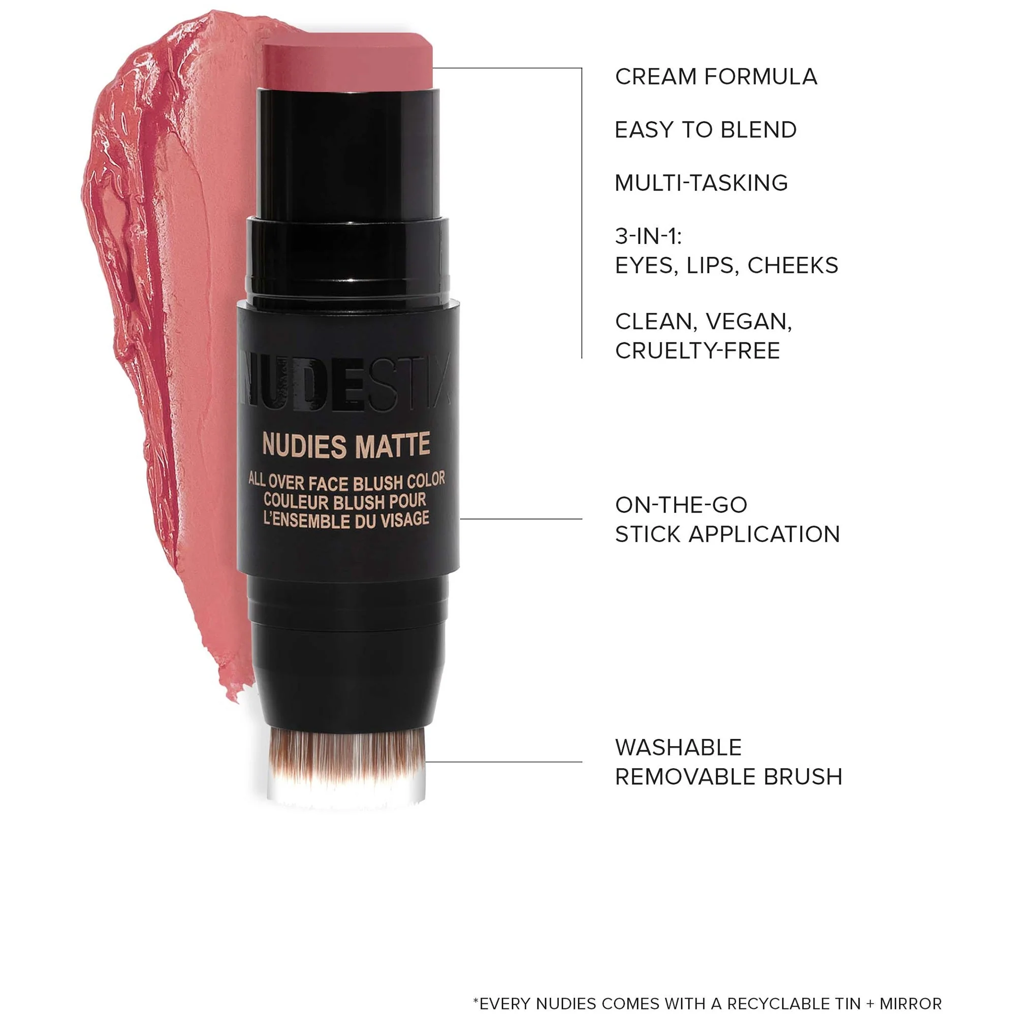 NUDESTIX Nudies Matte All Over Face Blush Colour 7g (Various Shades) - Image 24