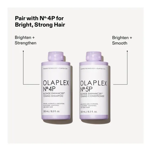 Olaplex No. 5P Blonde Enhancer Toning Purple Conditioner 250ml - Image 5