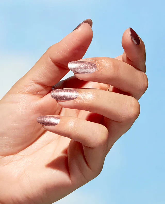 OPI Nature Strong Intentions are Rose Gold 15ml - Image 2