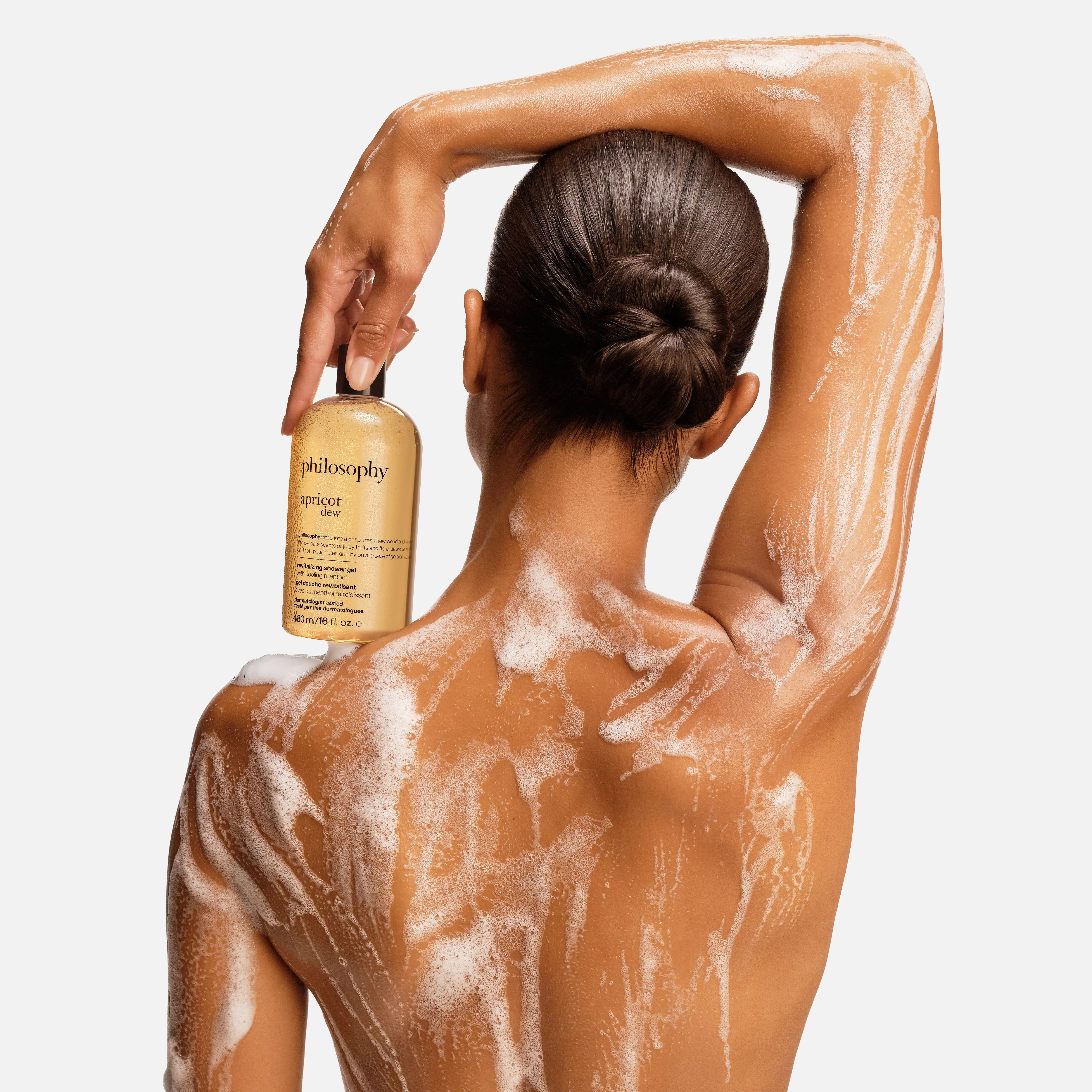 Philosophy Apricot Dew Revitalizing Shower Gel 480ml - Image 4