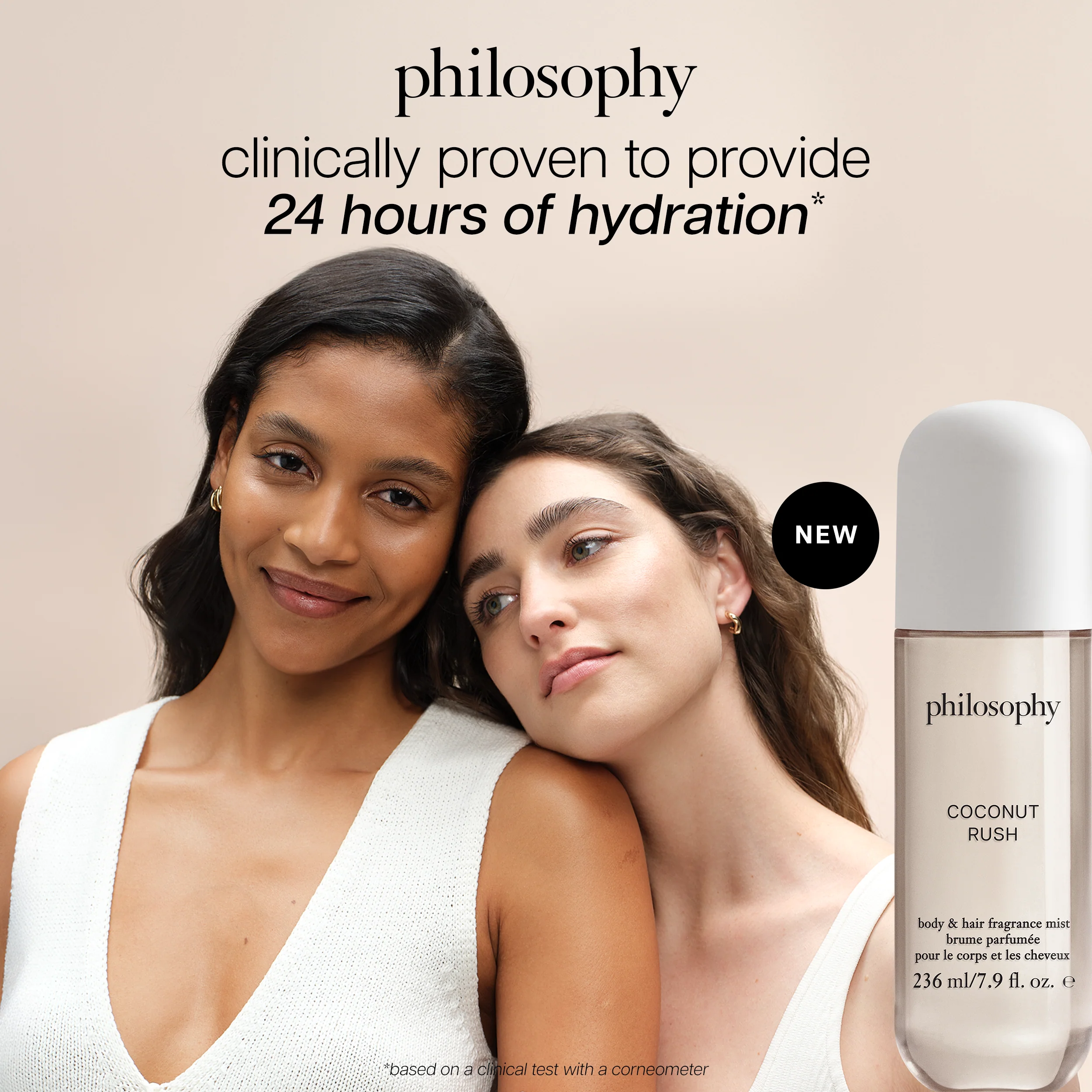 philosophy coconut rush body & hair fragrance mist 236ml - Image 3