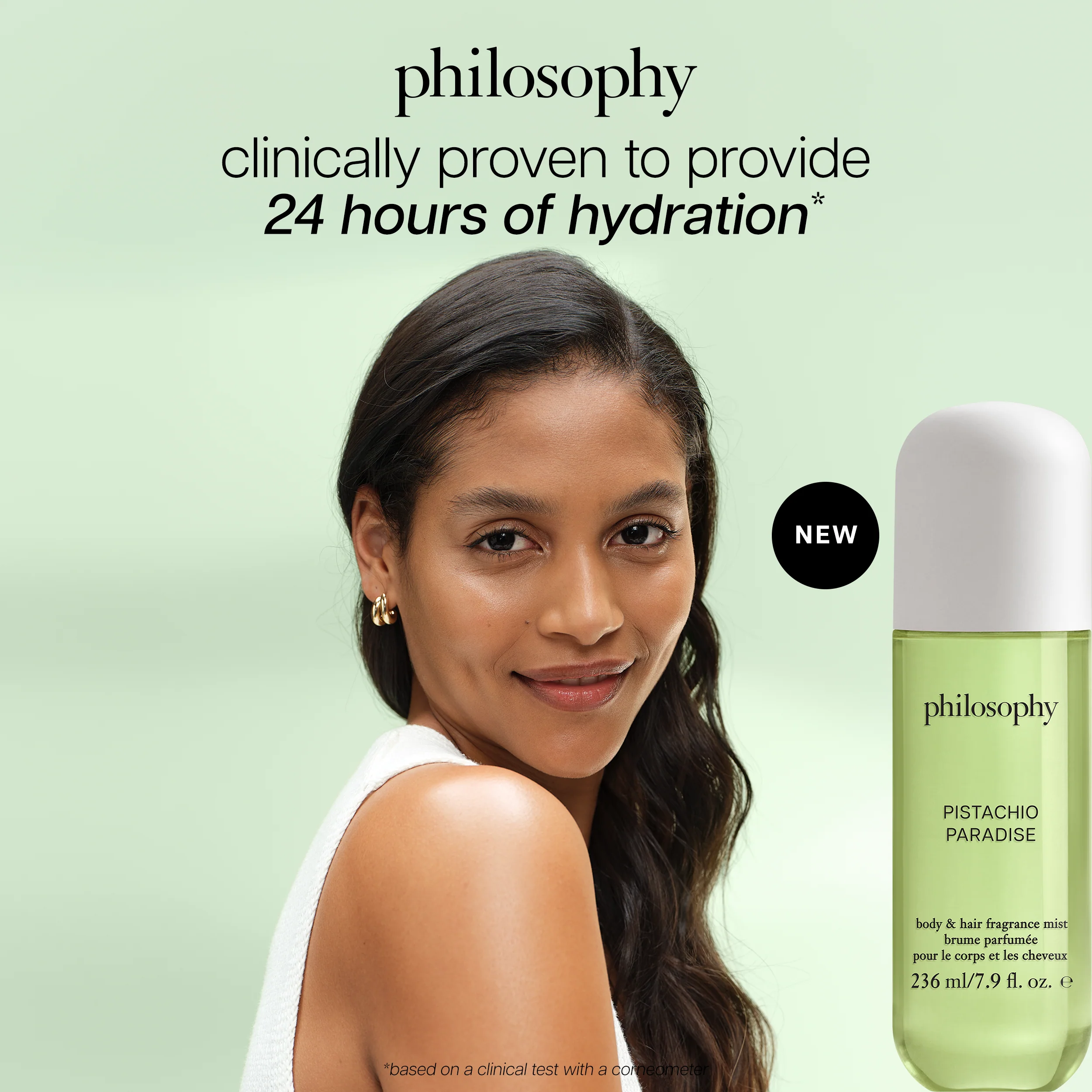 philosophy pistachio paradise body & hair fragrance mist 236ml - Image 4