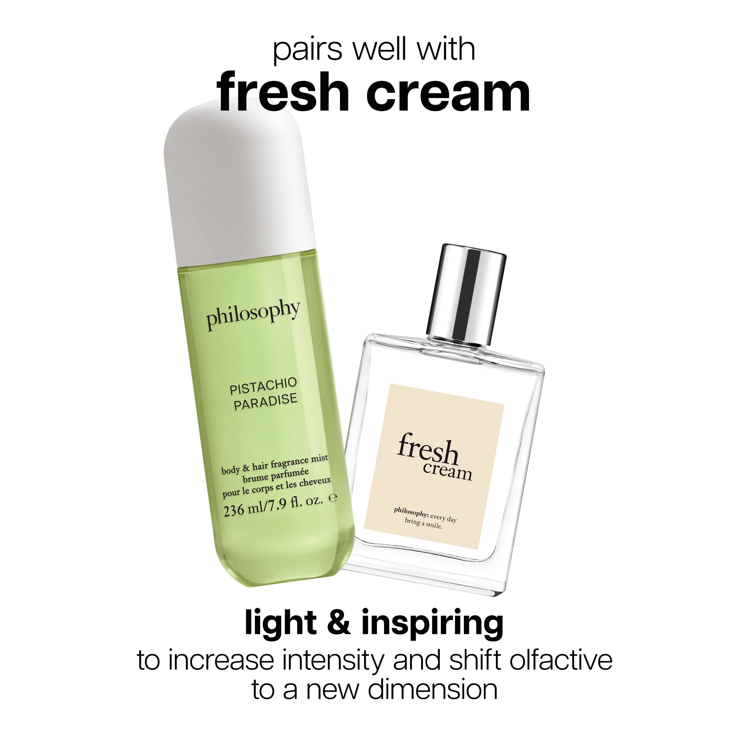 philosophy pistachio paradise body & hair fragrance mist 236ml - Image 9
