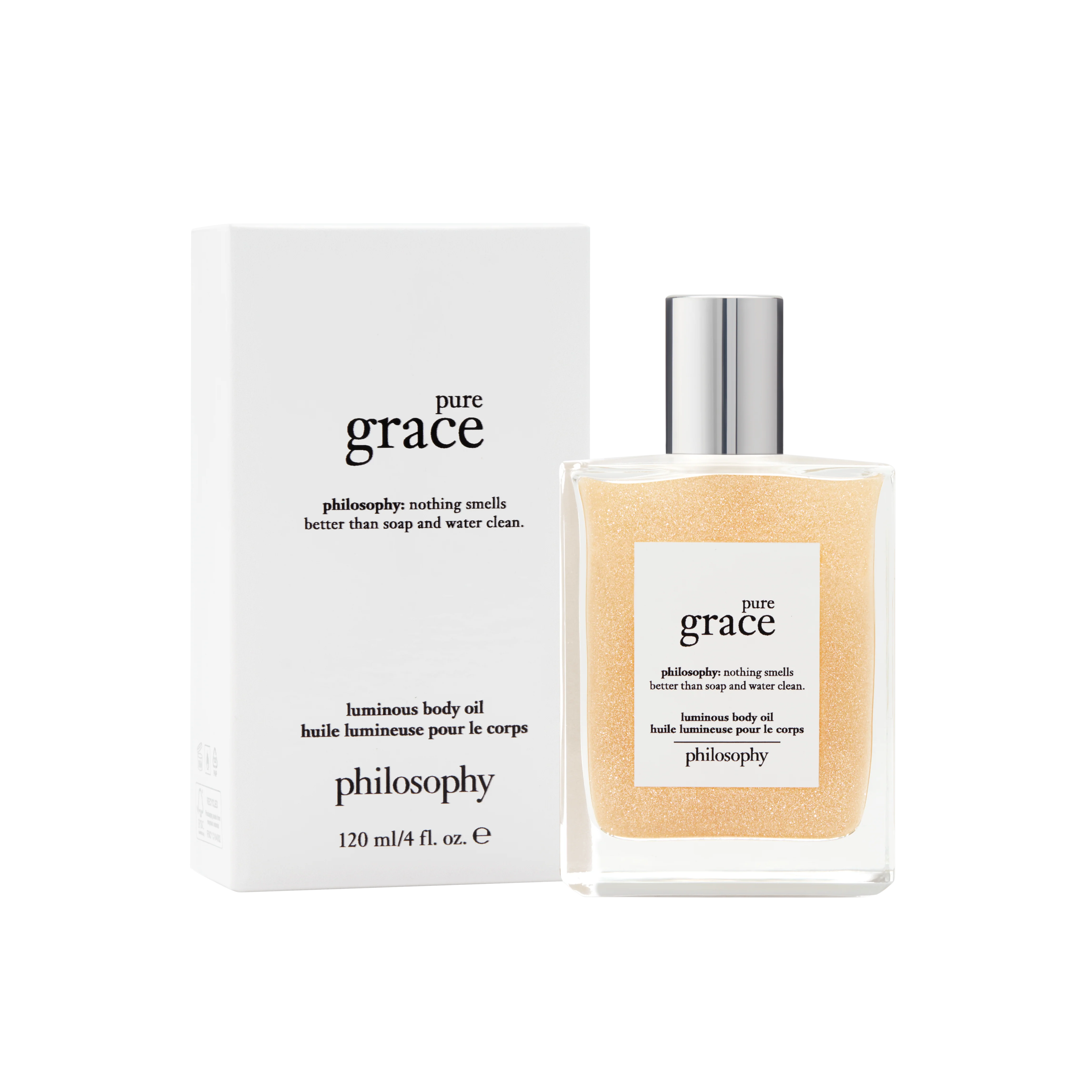 philosophy pure grace luminous body oil 120ml - Image 4