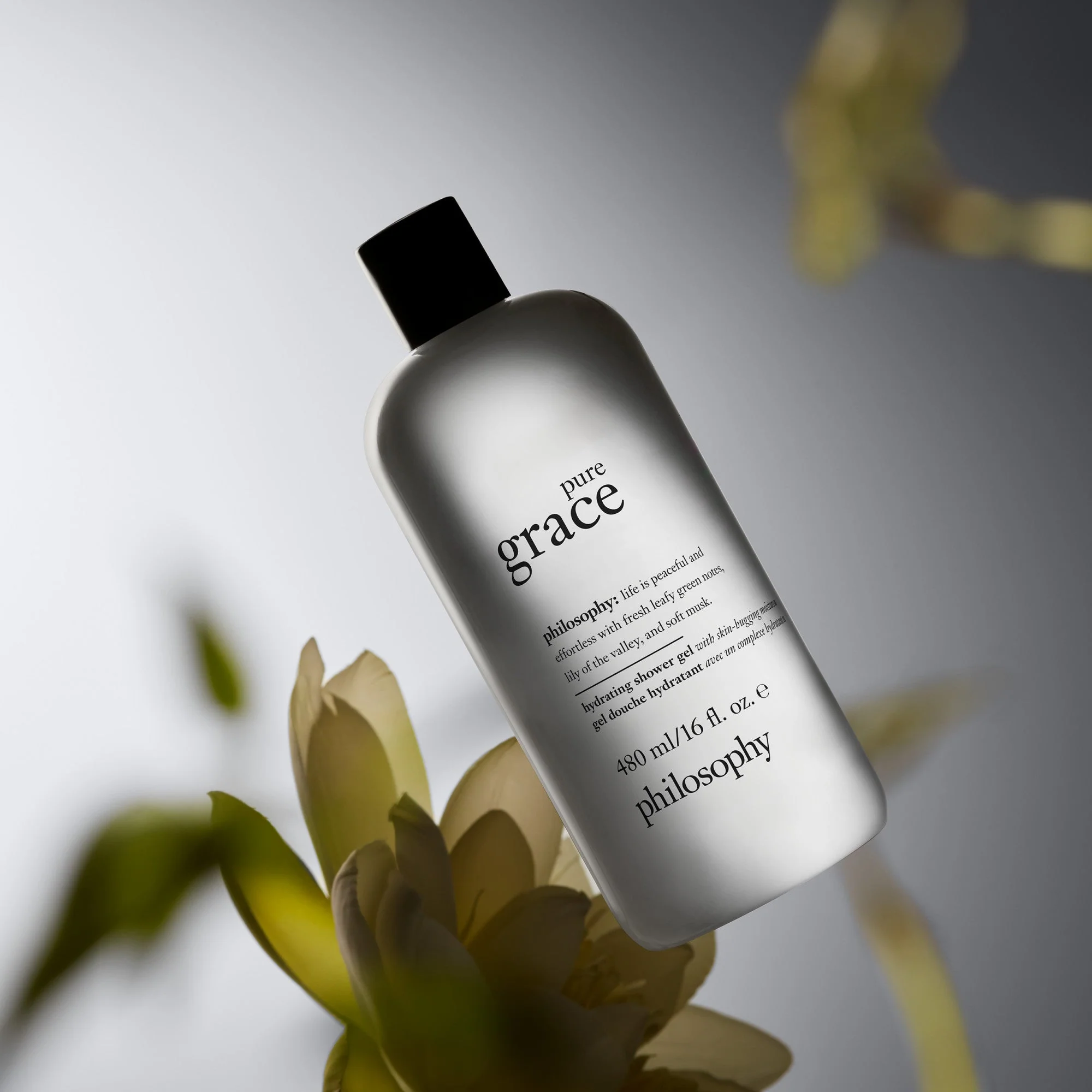 Philosophy Hydrating Shower Gel Pure Grace 480ml - Image 3