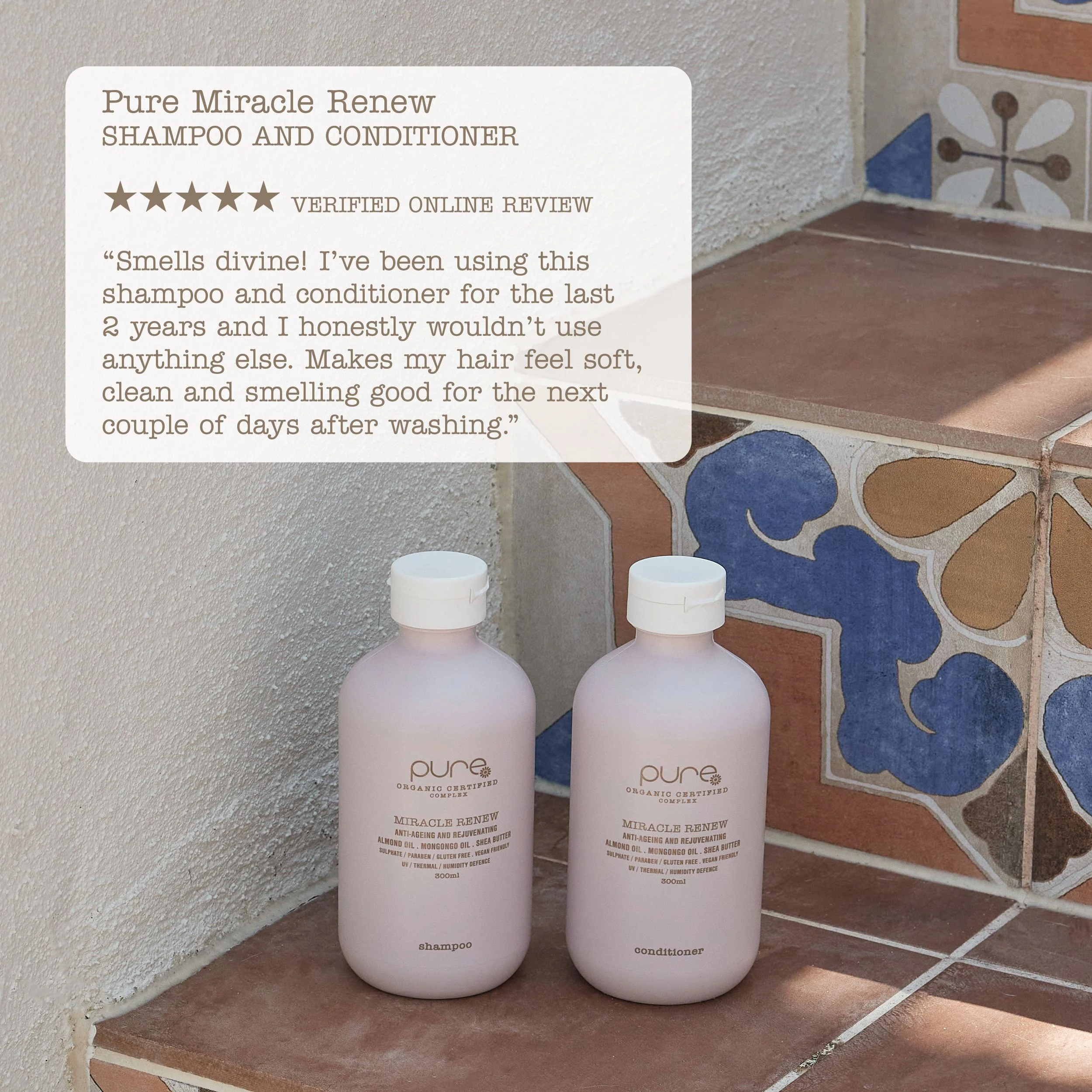 Pure Miracle Renew Shampoo 300ml - Image 2