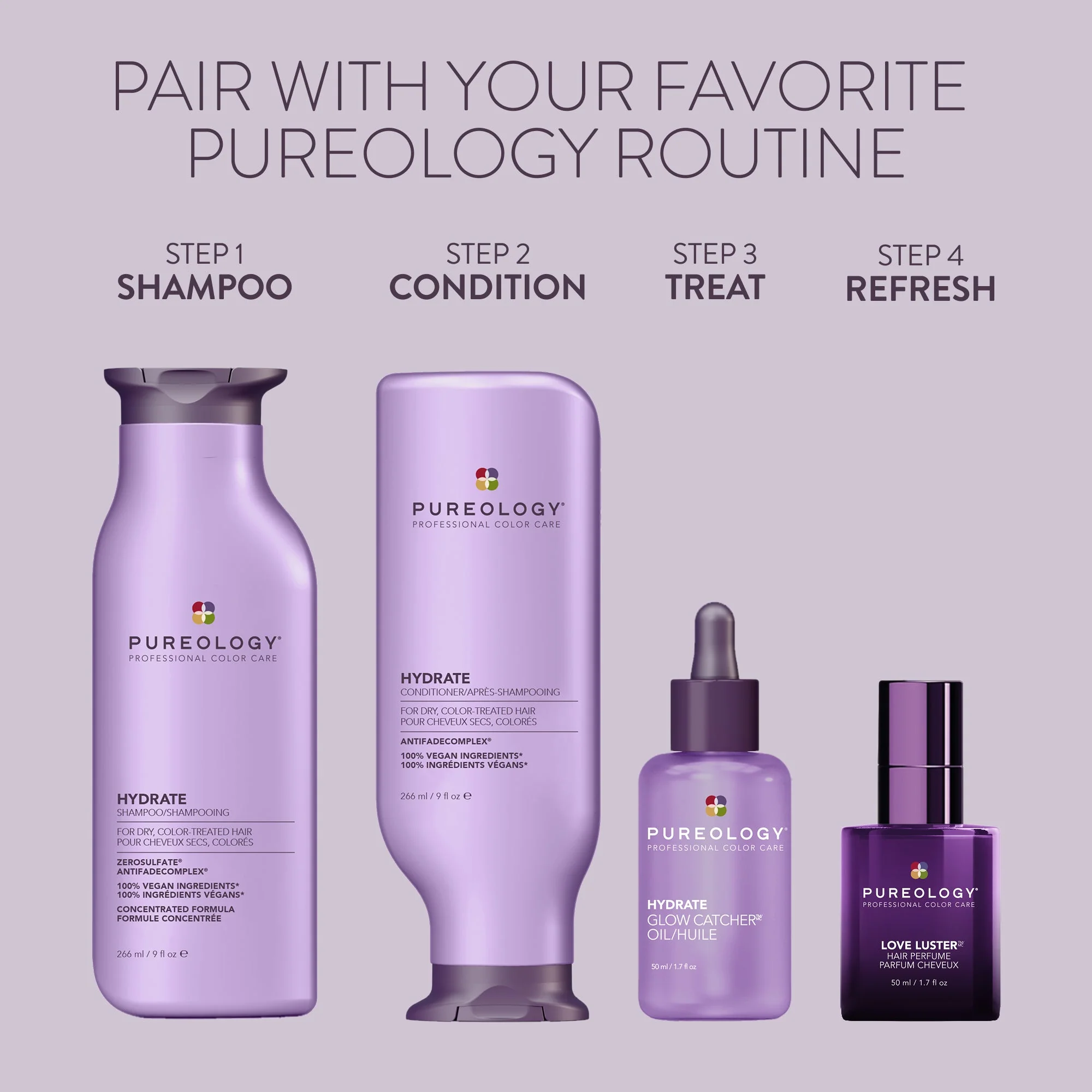 Pureology Love Luster Hydrating Hair Perfume 50ml - Image 4