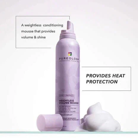 Pureology Style + Protect Weightless Volume Mousse 241g - Image 2