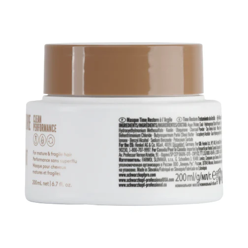 Schwarzkopf Bc Bonacure Clean Performance Time Restore Clay Treatment 200mL - Image 2