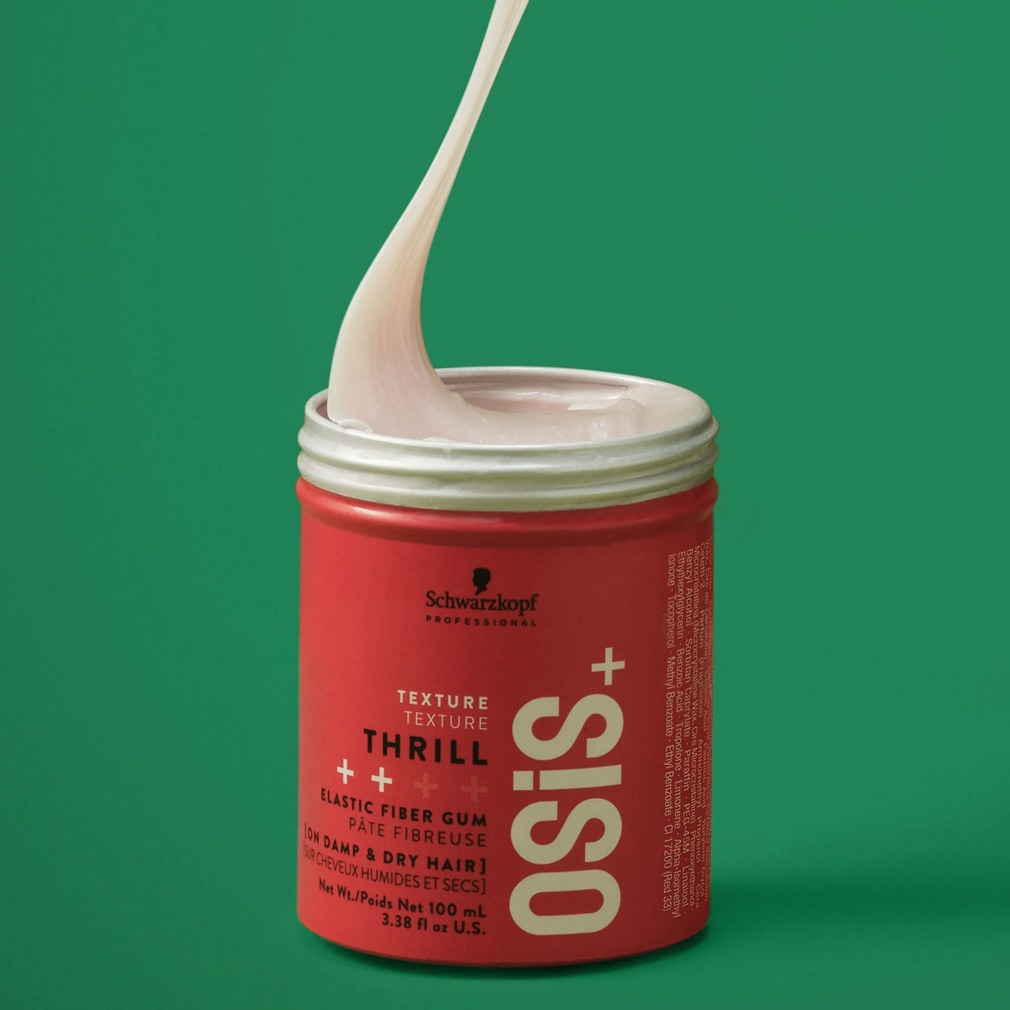 Schwarzkopf Professional OSiS+ Thrill Fiber Gum for Elastic Style Control 150ml - Image 2