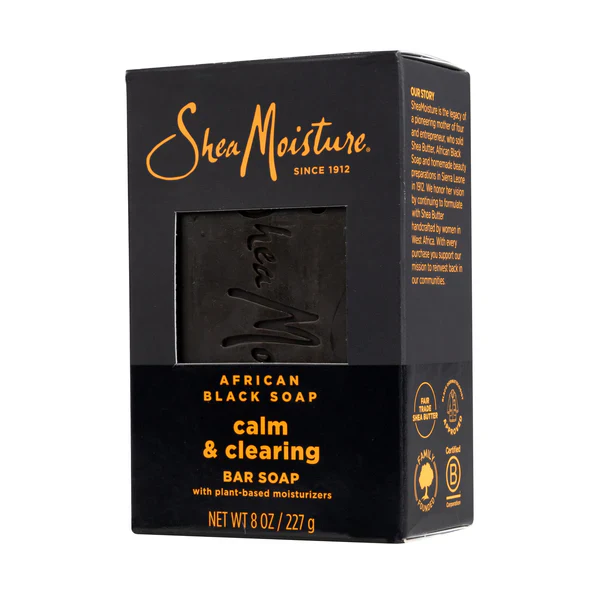 SheaMoisture African Black Soap with Shea Butter 227g - Image 3