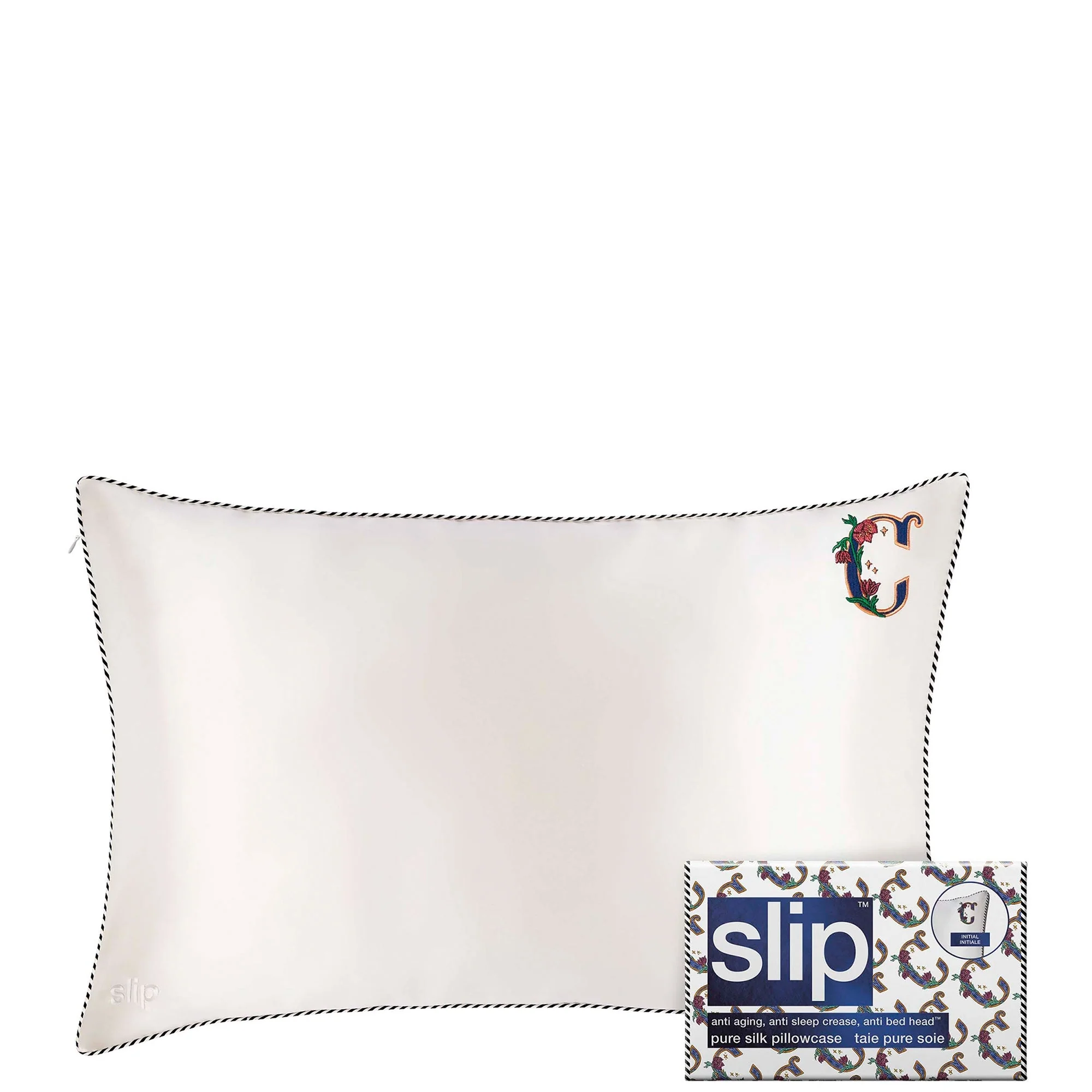 Slip Pure Silk Initial Collection Queen Pillowcase (Various Options) - Image 33