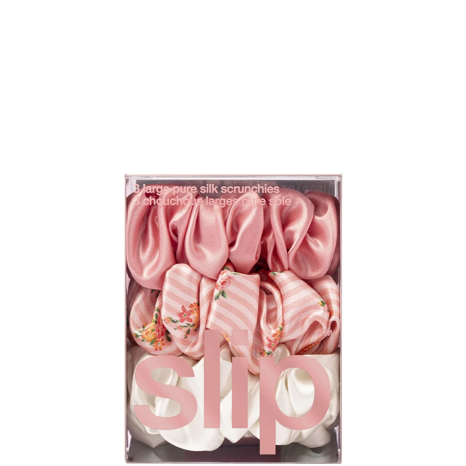 Slip Pure Silk Large Scrunchies - Petal - Image 3