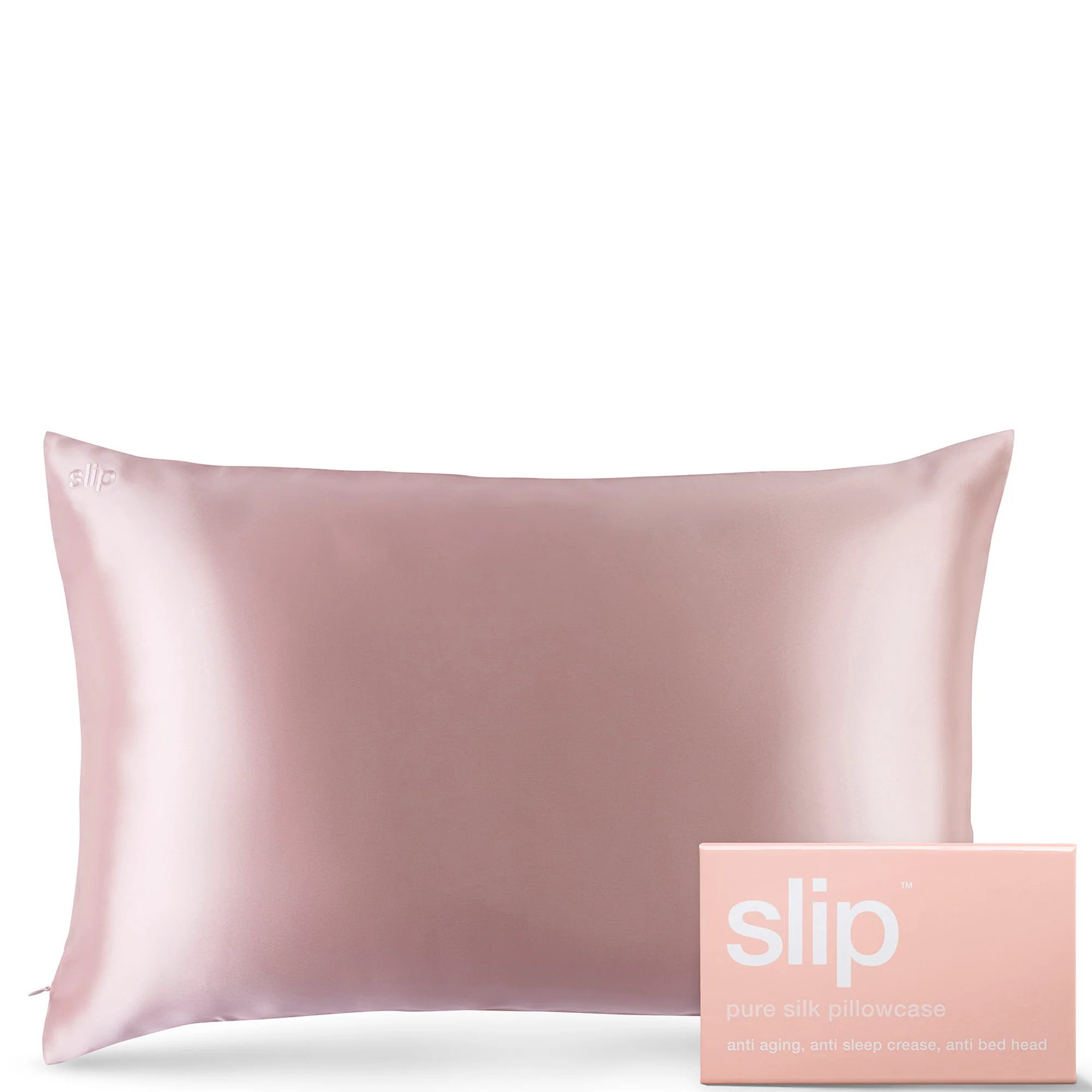 Slip Silk Pillowcase - Queen (Various Colours) - Image 5