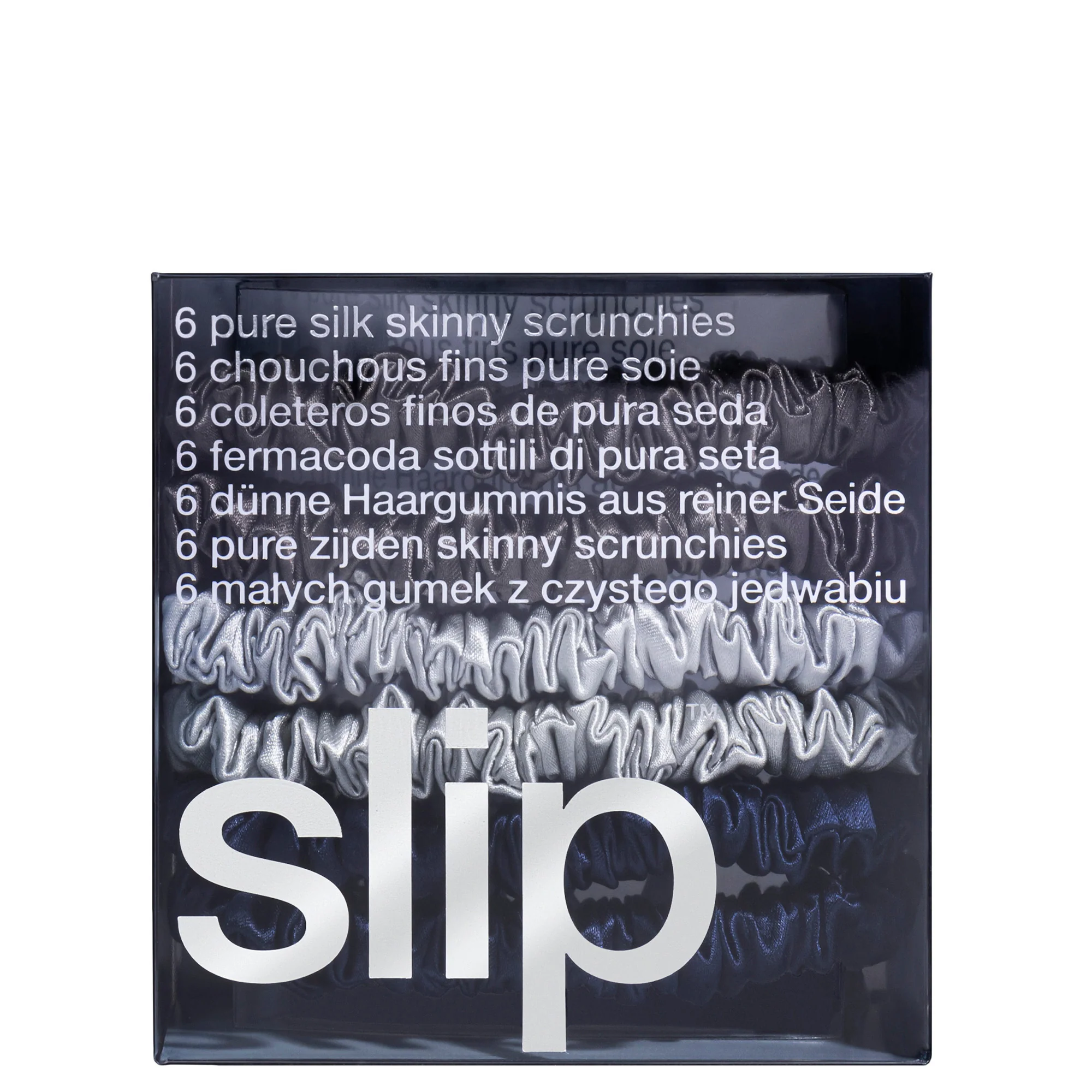 Slip Pure Silk Skinny Scrunchies 4 pack (Various Colours) - Image 8