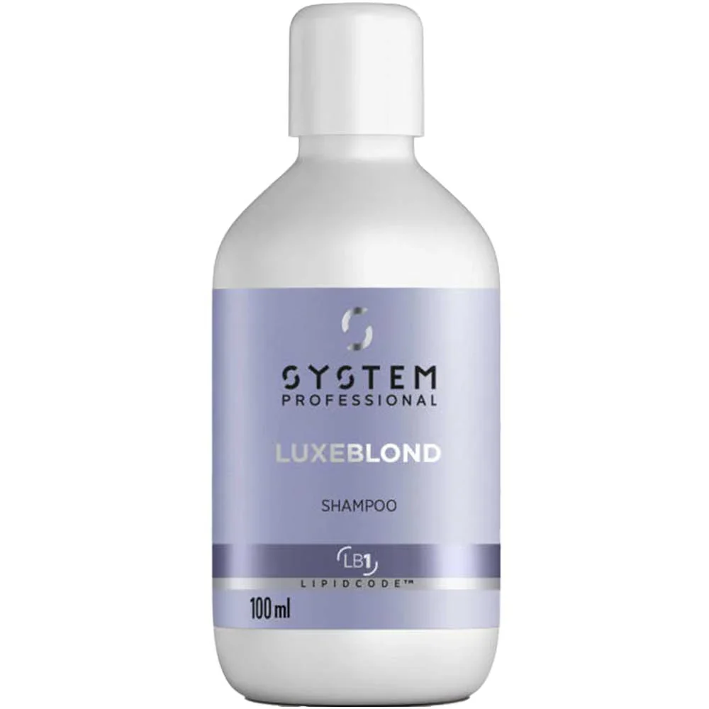 System Professional Luxeblond Cool Blonde Care Shampoo 100ml