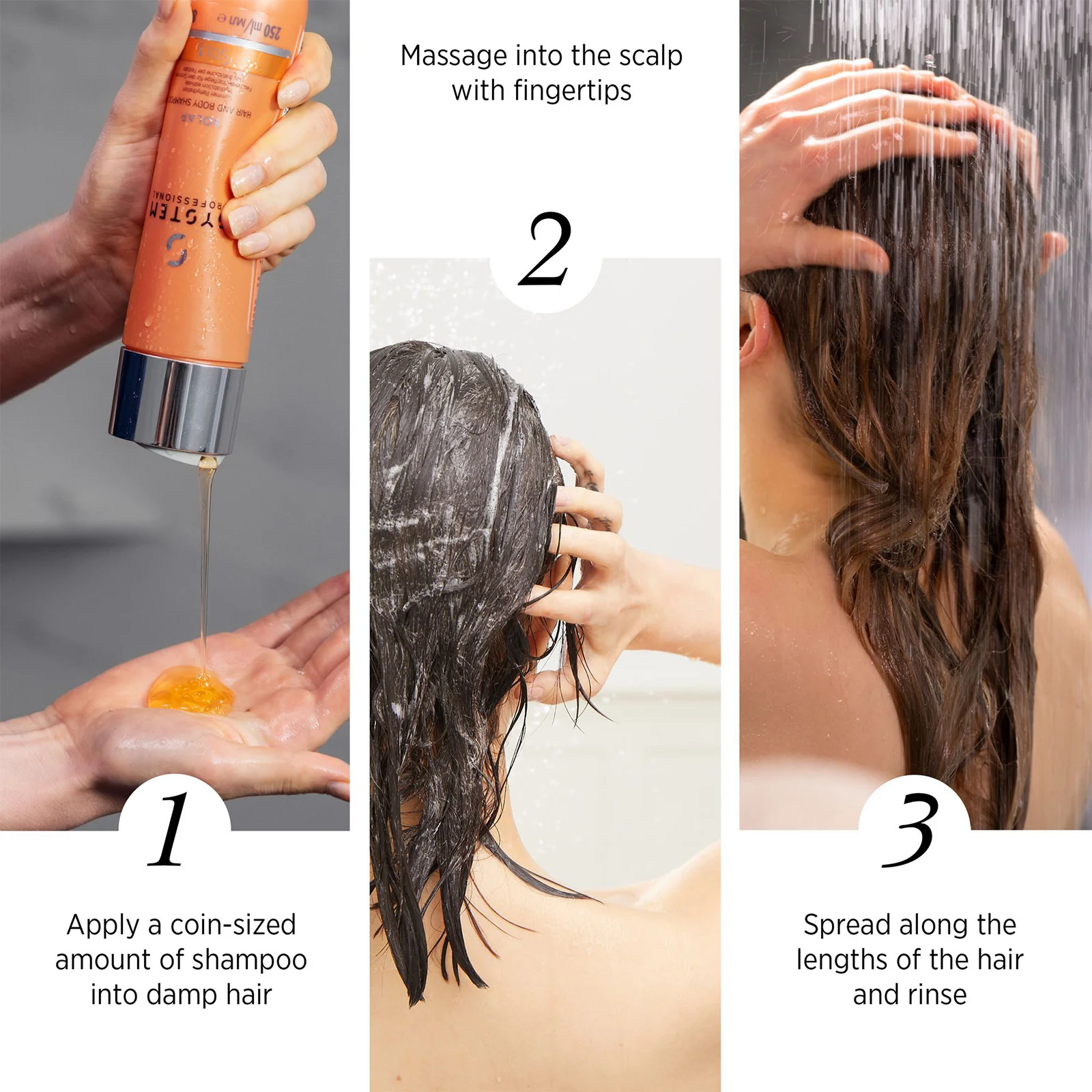 System Professional Solar Hair and Body Shampoo 250ml - Image 3
