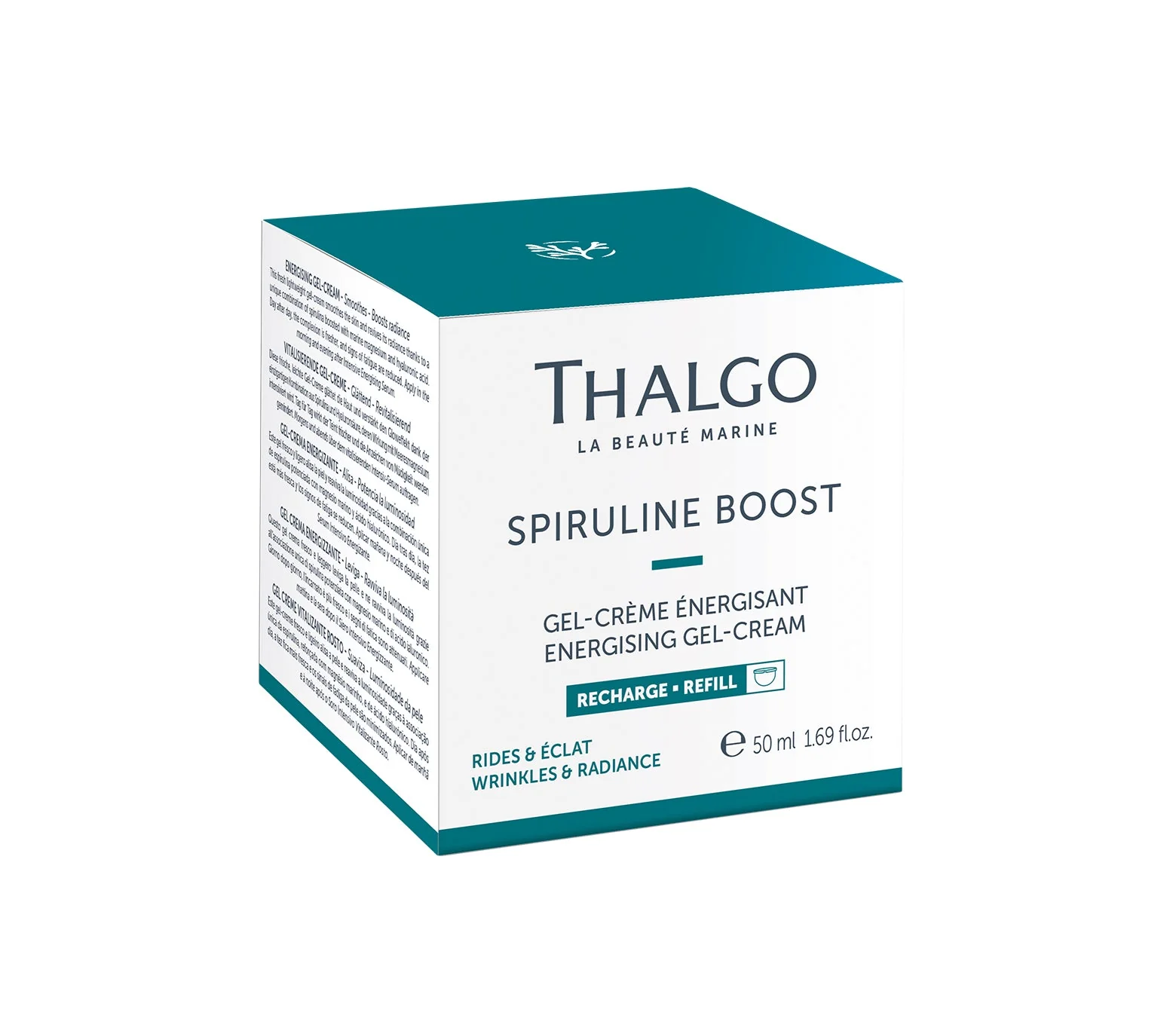 Thalgo Spiruline Boost Energising Cream Gel 50ml Refill - Image 3