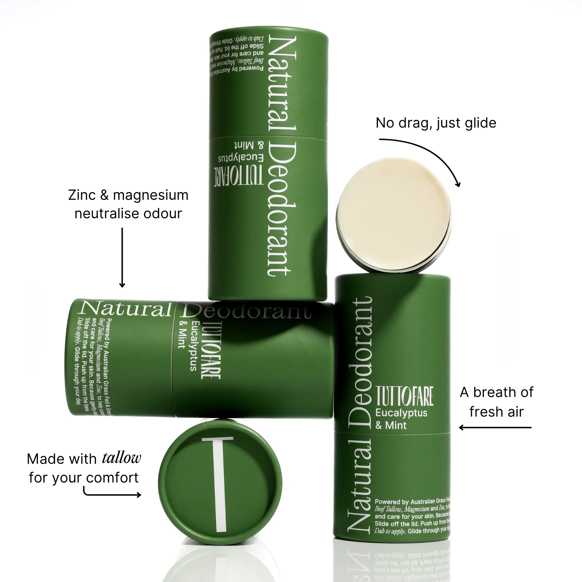TUTTOFARE Natural Deodorant 50g - Image 2