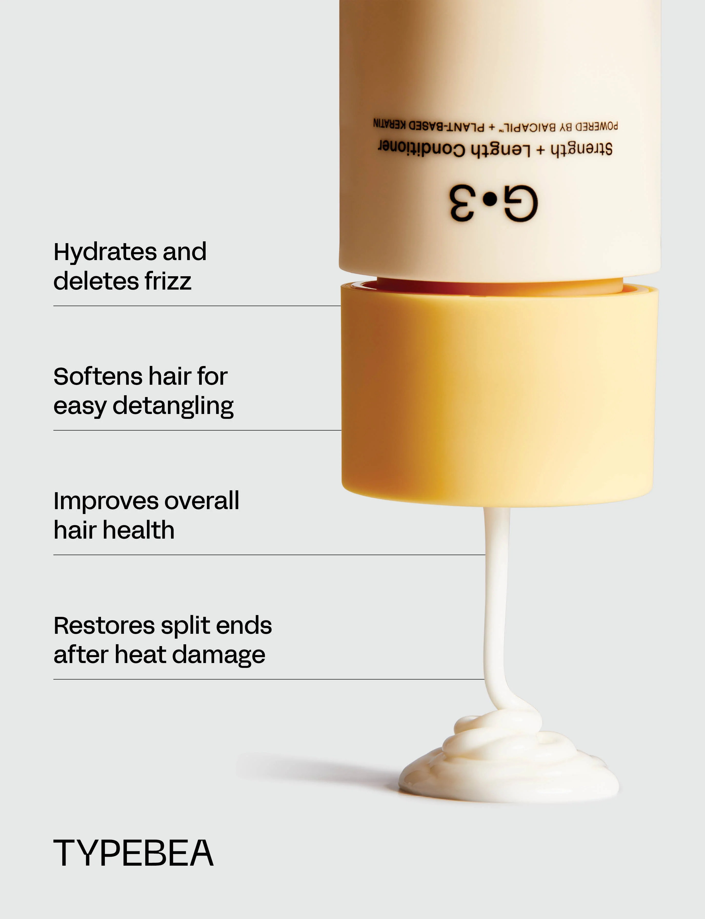 TYPEBEA G3 Strength & Length Conditioner 250ml - Image 2