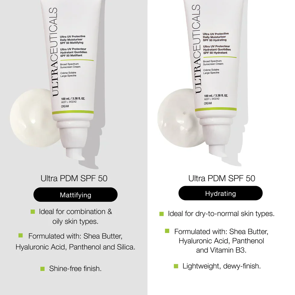 Ultraceuticals Daily Defence Moisturising Sunscreen SPF 50 Mattifying 100ml - Image 2
