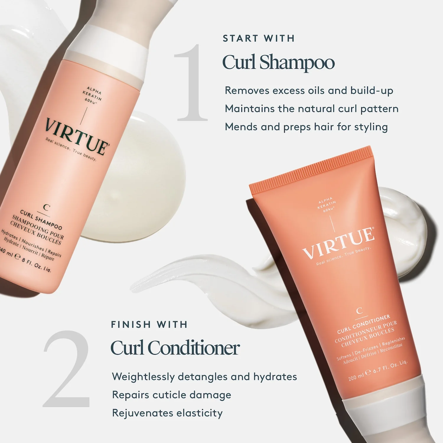 Virtue Curl Conditioner 60ml - Image 7