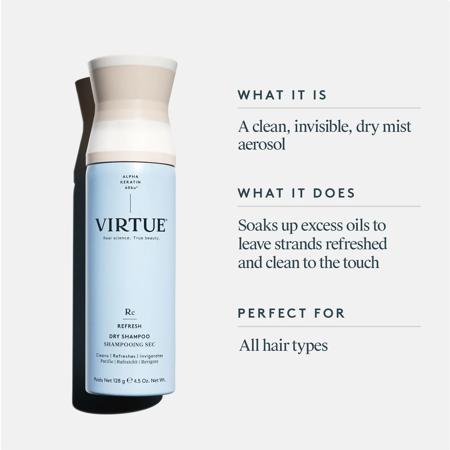 Virtue Refresh Dry Shampoo 128g - Image 11