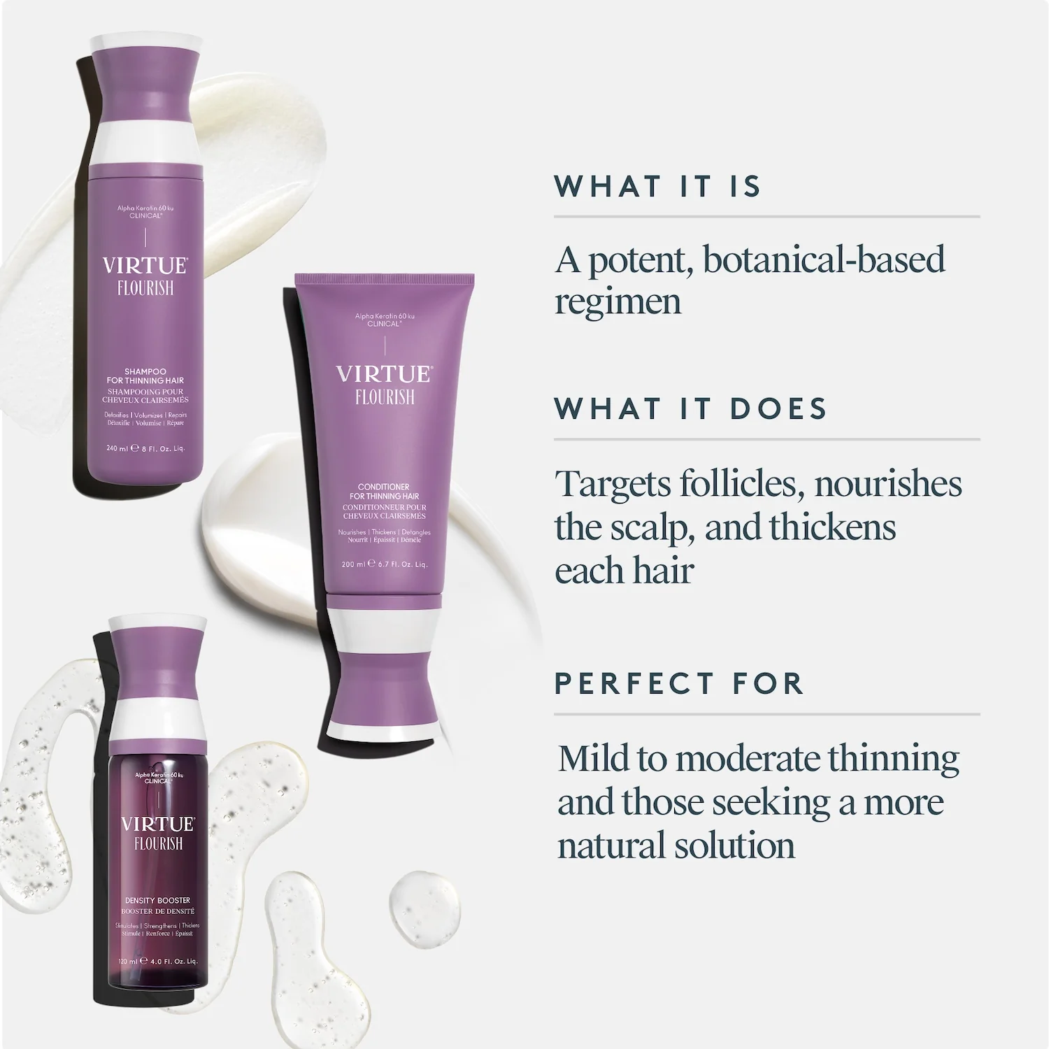 Virtue Flourish Hair Rejuvenation Treatment Kit (Phyto-Follicle Nutrient) - Full Size (90 day) - Image 12