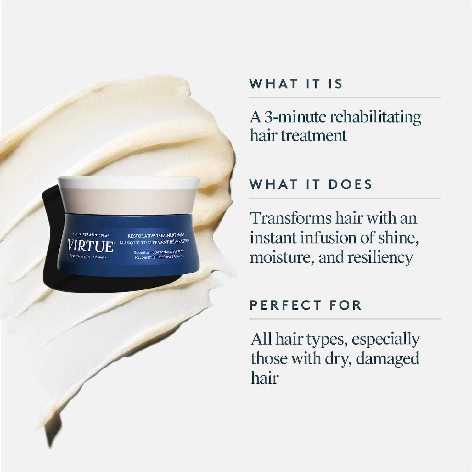 Virtue Correct Restorative Treatment Mask 50ml - Image 12