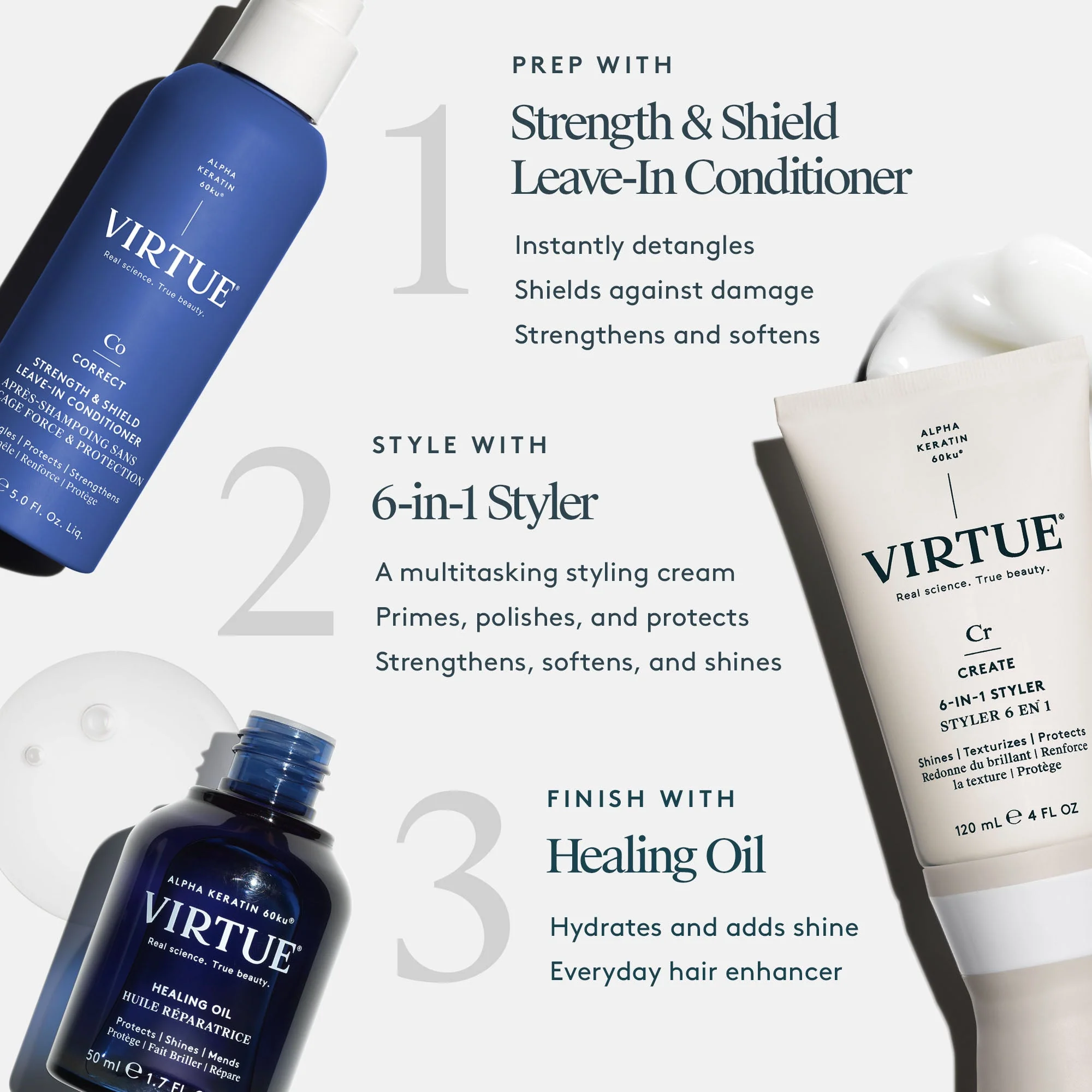 Virtue Strength & Shield Leave in Conditioner 60ml - Image 12