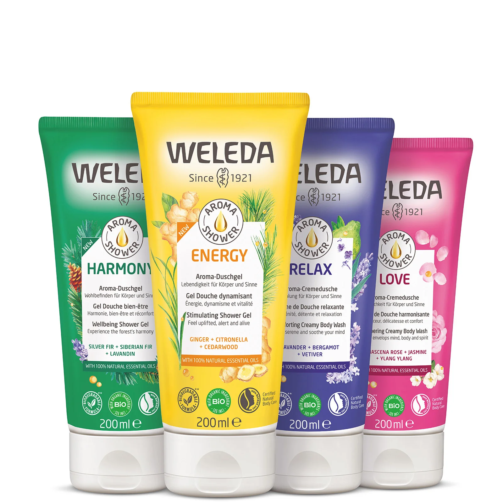Weleda Aroma Body Wash Energy 200ml - Image 2