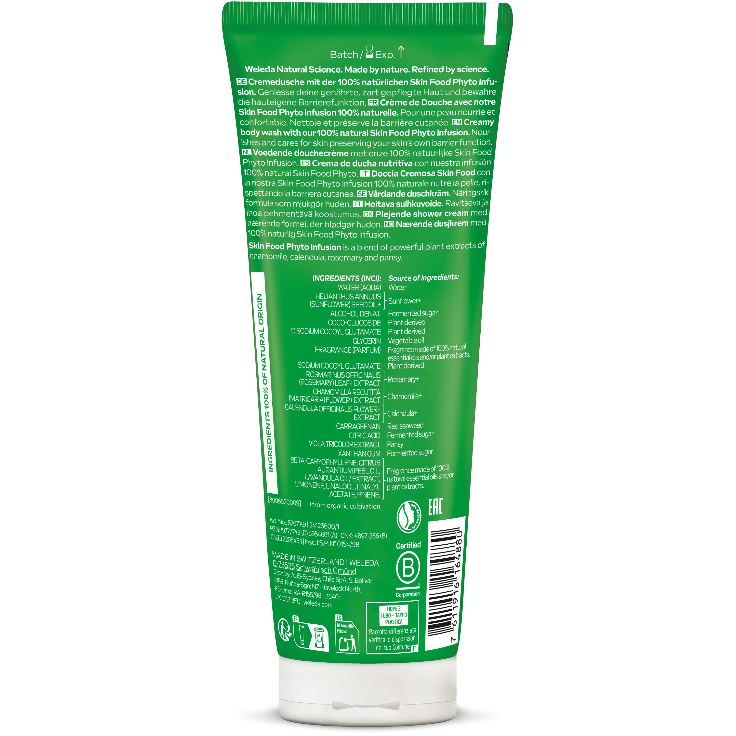 Weleda Skin Food Shower Cream 200ml - Image 2