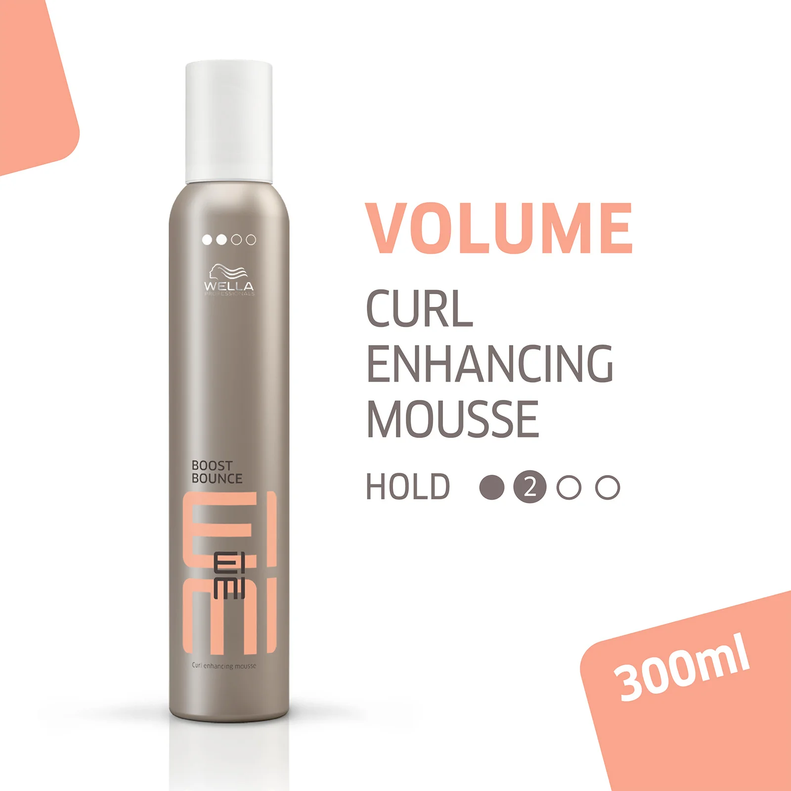 Wella Professionals Care EIMI Nutricurls Boost Bounce Curl Mousse 300ml - Image 2
